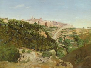 Volterra, 1834 alkotó: Jean Baptiste Camille Corot